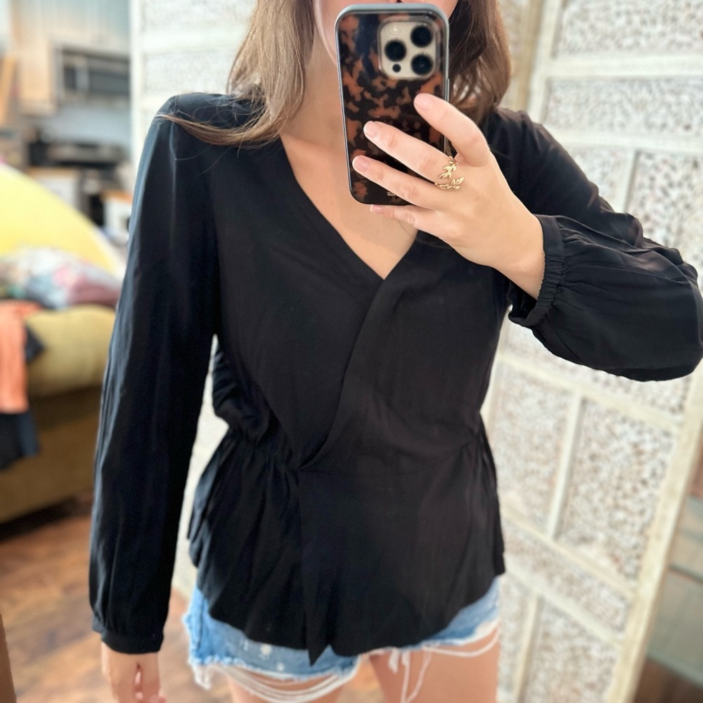 J. Crew Black Women's Top